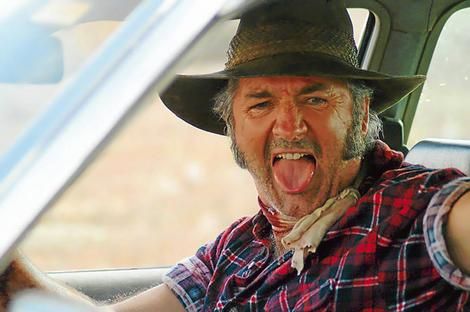 5. Wolf Creek (2005) Mick Taylor, All Horror Movies, Wolf Creek, Horror Movie Icons, Die Young, Urban Legends, Quentin Tarantino, Movie Monsters, Moving Pictures