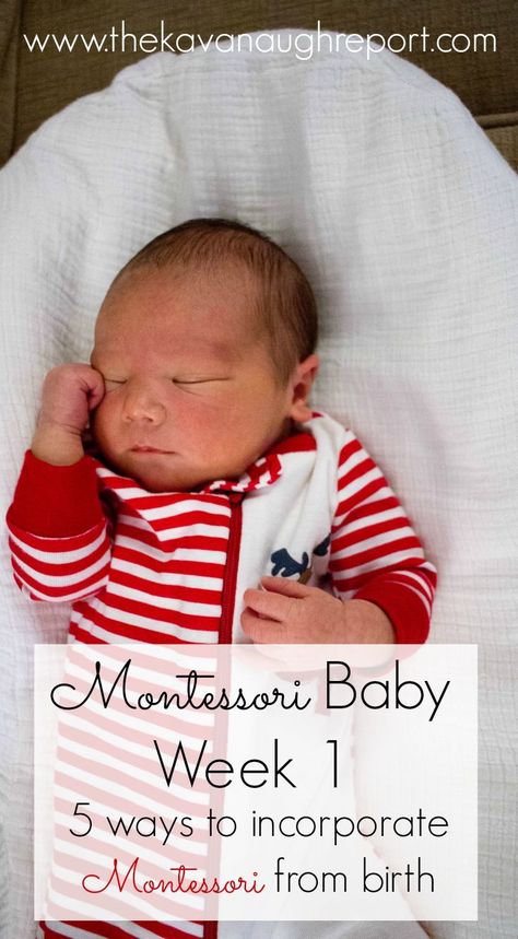 Montessori From Birth, Baby Montessori Room, Kids Room Montessori, Montessori Bedroom Baby, Montessori Baby Room, Montessori Tips, Newborn Montessori, Montessori Newborn, Montessori Baby Activities