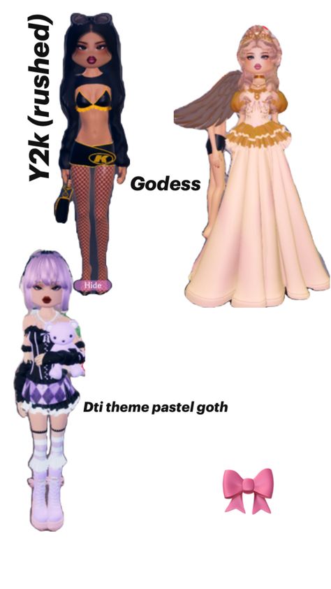 Dti Ideas, Pastel Goth, Pastel