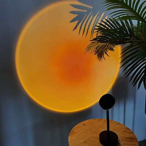 Sunset Projection Lamp, Bedroom Decor Romantic, Projector Stand, Light Projection, Sunset Lamp, Projection Lamp, Diy Led, Light Projector, Night Light Projector