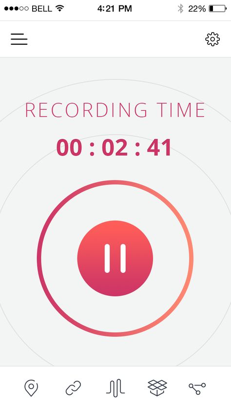 Take your time to use Lumemo voice recorder. Check out its bright and modern design. Ios Application, Voice Recorder, Vodafone Logo, Take Your Time, The Voice, Ios, Modern Design, Design