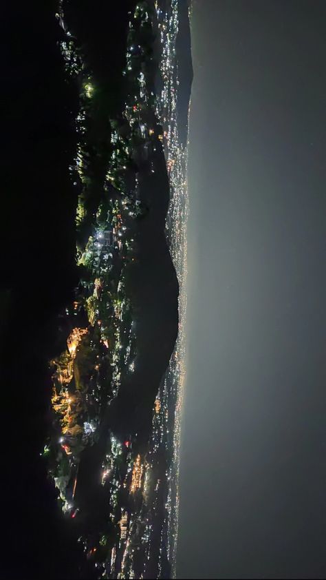 City lights. Rishikesh Night View, Dehradun Snapchat Stories, Night Asthetics Photos Snap, Pune Night Snap, Pahar Photo, Dehradun Snapchat, Indian Aesthetic Wallpaper, Background Architecture, Creative Snapchats