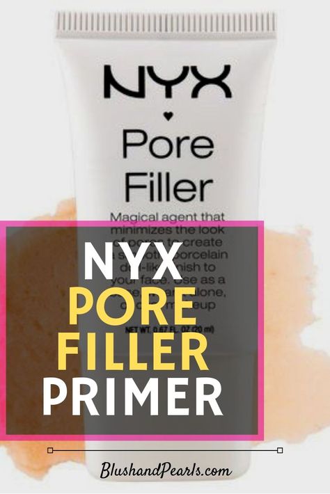 nyx cosmetics pore filler primer review | best primer to reduce large pores | makeup tips best primer | drugstore makeup must haves | best drugstore primer | primer for oily skin | oily skin makeup tips | hide pores how to | #nyxcosmetics Oily Skin Makeup Tips, Large Pores Makeup, Primer Drugstore, Nyx Pore Filler, Pore Filler Primer, Pore Filling Primer, Best Drugstore Primer, Drugstore Primer, Oily Skin Routine