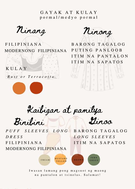 Filipino Rustic Wedding, Modern Filipino Wedding Invitation, Filipino Themed Invitation, Filipiniana Wedding Color Palette, Filipino Wedding Invitation Sample, Modern Filipiniana Wedding Theme Invitation, Modern Filipiniana Invitation, Filipino Themed Wedding Invitation, Filipino Wedding Ideas