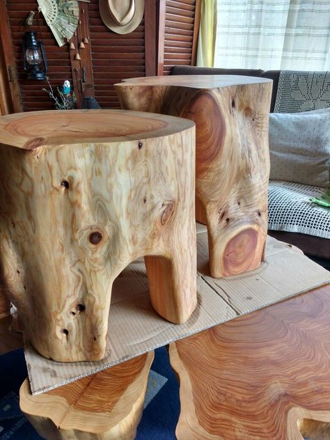 Wood Log Crafts, Twig Furniture, Rustic Log Furniture, Reclaimed Wood Benches, Rustic Furniture Diy, Barn Wood Projects, Wood Art Projects, Wood Shop Projects, Log Furniture