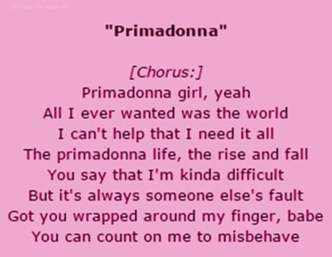 Primadonna Marina, Marina Electra Heart, Cordelia Chase, Primadonna Girl, Sharpay Evans, Teen Idle, Byakuya Togami, Alison Dilaurentis, Electra Heart