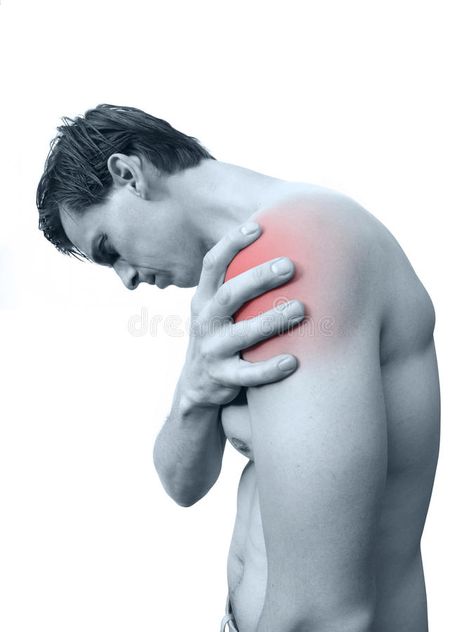 Shoulder pain. A man with a shoulder injury or shoulder pain , #AD, #pain, #Shoulder, #man, #injury, #shoulder #ad Shoulder Injury, Shoulder Injuries, Shoulder Pain, Stock Images Free, A Man, Banners, Stock Images