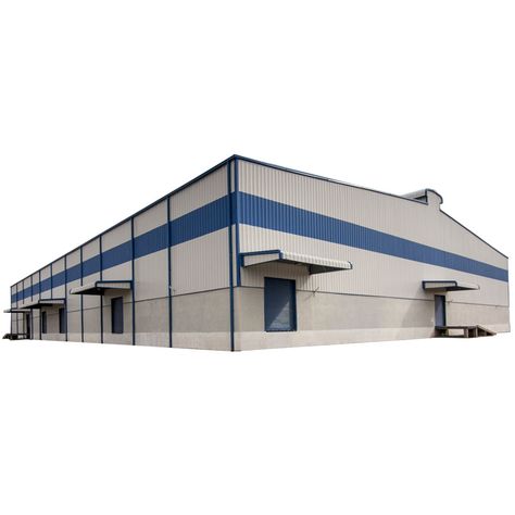 Factory Plan, Concrete Cladding, Metal Garage Buildings, Pre Engineered Buildings, Structure Building, Metal Garage, Steel Structure Buildings, Warehouse Design, Metal Garages