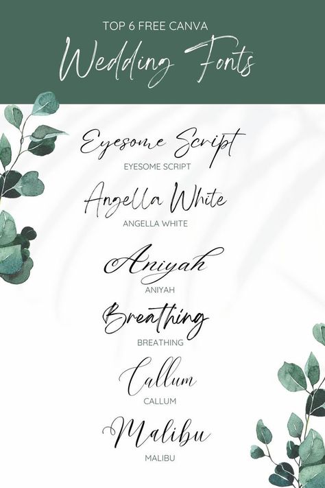 Elevate Your Wedding Design wITH Free Canva Wedding Fonts Wedding Invitation Letter Design, Wedding Fonts Free, Canva Wedding Fonts, Canva Invitations, Cricut Invitations, Font Aesthetic, Boho Fonts, Wedding Invitation Fonts, Font Calligraphy