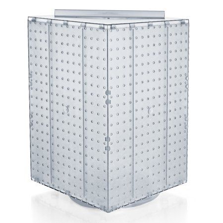 Clear 701414 Interlocking Pegboard Display Paparazzi Jewelry Advertising, Jewelry Display Booth, Plastic Pegboard, Jewelry Advertising, Pegboard Display, Wood Jewelry Display, Pegboard Organization, White Units, Jewelry Display Organizer