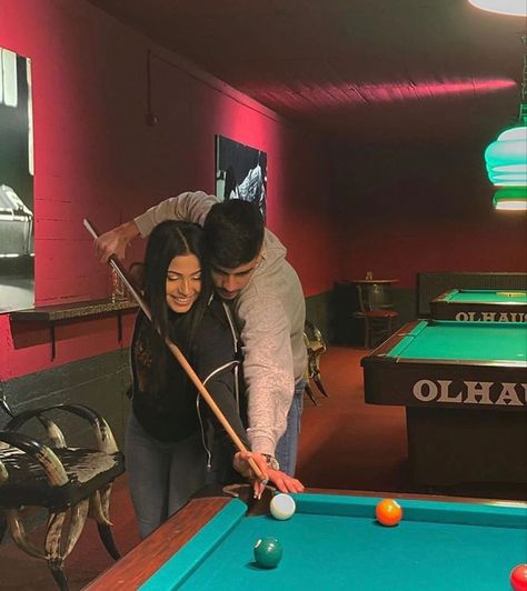 My Ride Or Die, Foto Cowgirl, Playing Pool, Dream Dates, Romantic Date Night Ideas, Couple Activities, Cute Date Ideas, Dream Date, Couples Vibe