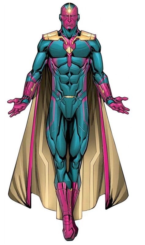 Bodypainting, Vision Comics, Vision Marvel Comics, Vision Avengers, Marvel Vision, Marvel Concept Art, Free Table, Marvel Characters Art, Pahlawan Marvel