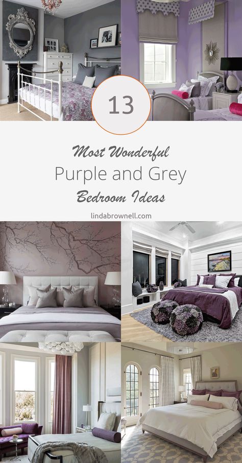 13 Most Wonderful Purple and Grey Bedroom Ideas That You Will Love – JimenezPhoto Purple And Grey Bedroom Ideas, Purple Grey Bedroom, Purple Curtains Bedroom, Bedroom Inspo Grey, Purple And Gray Bedroom Ideas, Purple And Gray Bedroom, Purple Bedroom Design, Light Gray Bedroom, Grey Bedroom Ideas