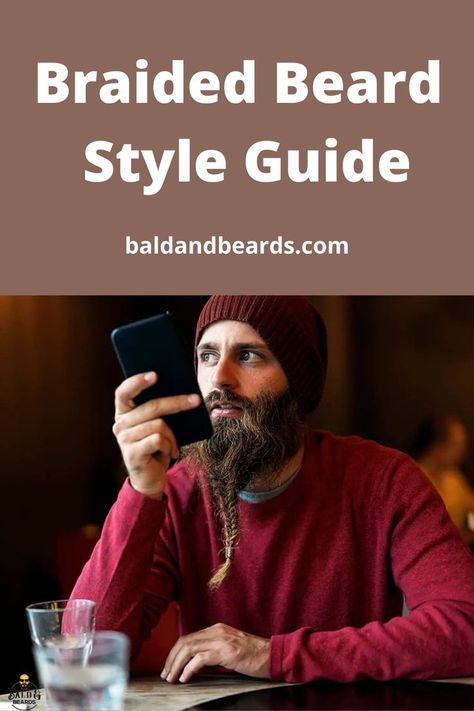 If you want a legendary beard style, then you need only look to the Viking beard style. Their braided beards and unique accessories spoke to their high standards of hygiene and personal style. For those who aren’t afraid to try something new, this look works perfectly with a full beard or long beard style. This guide shows you all the latest braided beard trends, as well as a simple step-by-step approach to braiding your own facial hair. Beard Braid, Viking Beard Styles, Beard Rings, Beard Trend, Modern Viking, Braided Beard, Long Beard Styles, Long Beard, Bald With Beard