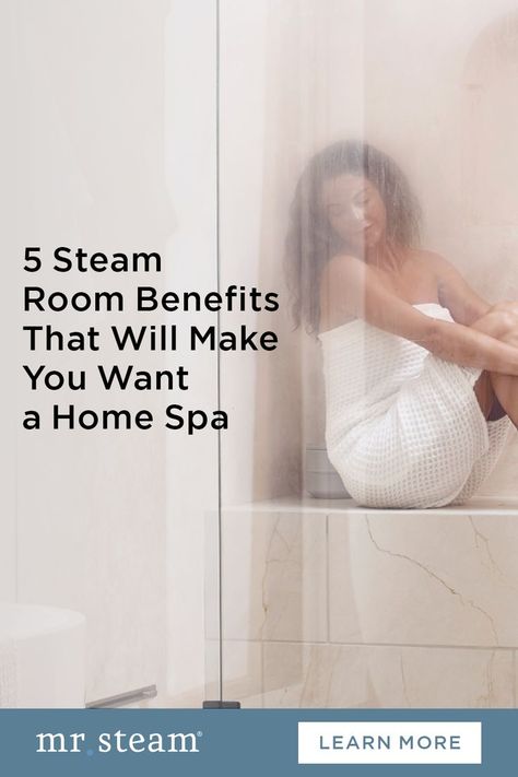 From promoting relaxation to adding value to your home, upgrading to a steam shower is a worthwhile addition. Discover more benefits today. Home Steam Sauna, Healthy Habits Motivation, Sauna Benefits, Steam Learning, Steam Sauna, Steam Shower, Steam Showers, Steam Room, Home Spa