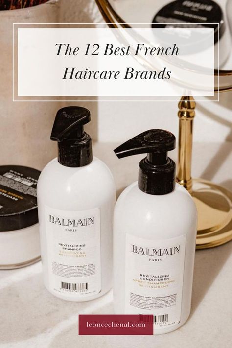 From French pharmacy brands to luxury professional brands, here are the best French haircare brands you definitely need to know. Photo: @christina.kassi French Hair Care Products, French Hair Products, French Haircare, French Hair Care, Parisian Lifestyle Inspiration, Parisian Hairstyles, France Shopping, Parisian Hair, French Haircut