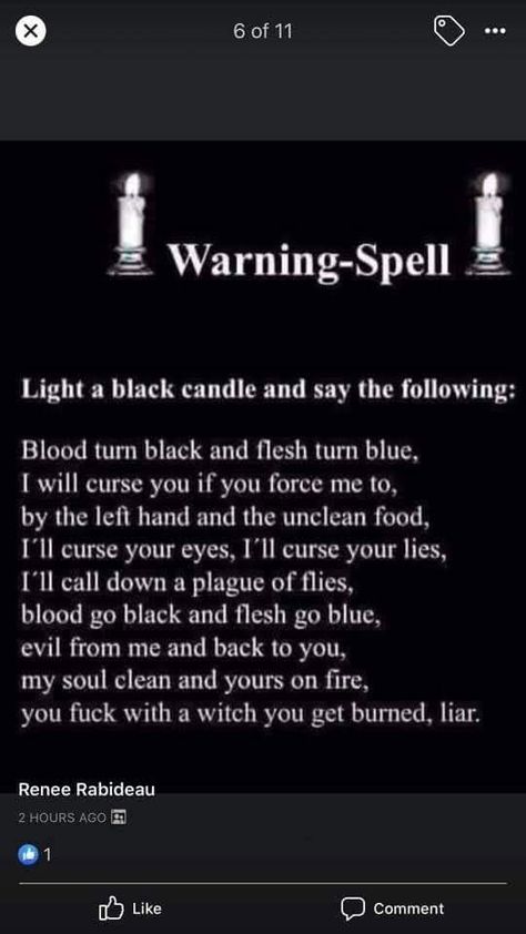 Warning Spell, Revenge Spell, Candle Work, Spells Book, Truth Spell, Shadow Book, Hoodoo Magic, Spells That Actually Work, Curse Spells