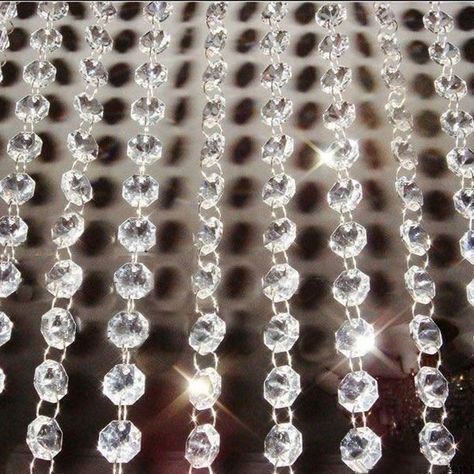 Glass Bead Curtain, Tree Wedding Centerpieces, Beads Curtain, Wedding Party Centerpieces, Bead Curtain, Diamond Chains, Crystal Garland, Chandelier Crystal, Diy Chandelier