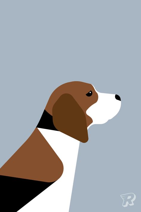 Easy Beagle Painting, Beagle Canvas Painting, Beagle Dog Painting, Dog Easy Painting, Beagle Drawing, Beagle Painting, Beagle Illustration, White Beagle, Beagle Art