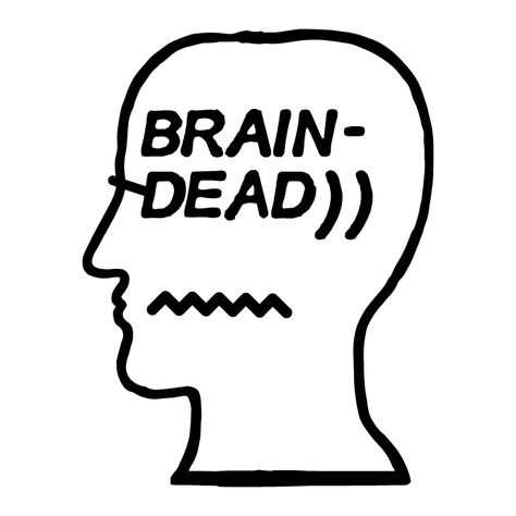 Free download Brain Dead logo Brain Dead Clothing, Ideas For Boutique, Practice Tattoos, Logo Design Unique, Brain Graphic, Brain Logo, Boutique Logo Design, Clothing Brand Logos, Beautiful Logos Design