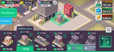 Game Mockup, City Builder Games, City Building Game, Town Games, City Clean, City Builder, Idle Game, Building Map, Pu Pu