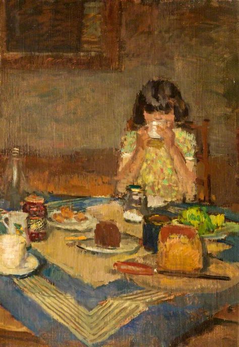 Edouard Vuillard, Pierre Bonnard, Post Impressionism, A Level Art, Art Uk, Impressionist Art, Tea Table, The Tea, French Art