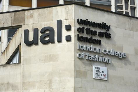 University of the Arts London London Fashion School, Art School Aesthetic, Aesthetic London, Fashion Dream Job, London University, London Dreams, University Style, London College, London Baby