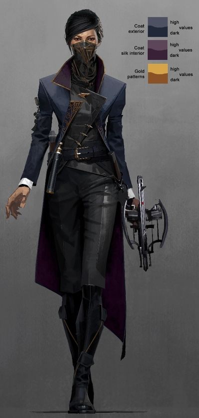 Steampunk Concept Art, Concept Art Ideas, Steampunk Concept, Emily Kaldwin, Dishonored 2, Model Sheet, Dishonored, Recipes Keto, Dieselpunk