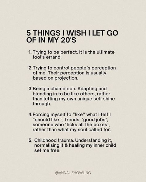 What To Let Go Of List, 20 Year Old Lifestyle, Wishing Someone Well In Life, Goals For 20 Year Olds, Being 20 Years Old Quotes, Letting Go Of Old Self, Life Advice From Old People, 20s Life Advice, Books For 20 Year Old Women