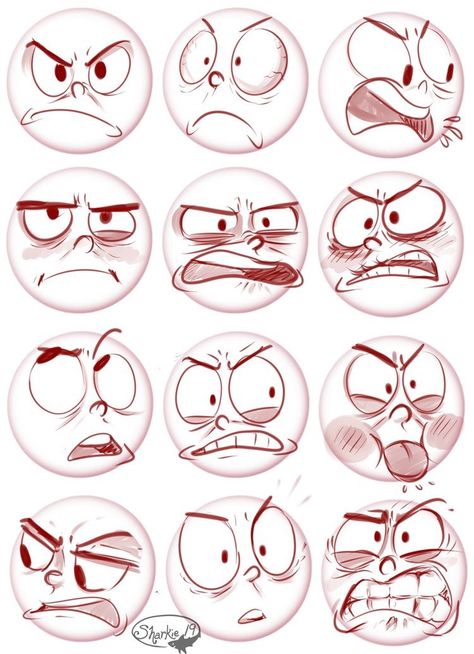 Facial Expressions Drawing, رسم كاريكاتير, Cartoon Expression, Drawing Face Expressions, Drawing Cartoon Faces, Cartoon Style Drawing, 캐릭터 드로잉, Drawing Expressions, Cartoon Faces