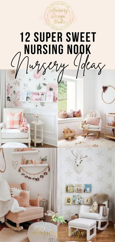 Ahead we are sharing the sweetest nursing nook ideas that's so comfortable, cozy and functional. Nursing Corner In Living Room, Nursing Nook Ideas, Nursing Room Ideas, Nursing Nook, Nursing Corner, Baby Nook, Nursery Nook, Nursing Room, Parents Bedroom