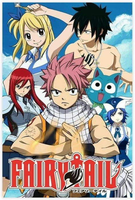 12x18inch(30x45cm) Room Decor Fairy Tail Anime Characters, Anime Thumbnail, One Piece Fairy Tail, Fairy Tail Photos, Fairy Tail Images, Natsu Fairy Tail, Fairy Tail Pictures, Seasons Posters, Anime Fairy Tail