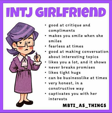 Mbti Girlfriend, Intj Girlfriend, Intj And Entp, Intj Girl, Intj Characters, Intj Humor, Entp And Intj, Intj Enfp, Mbti Charts