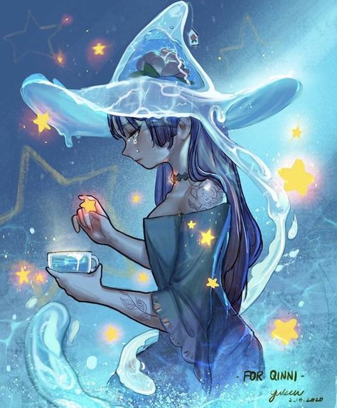 Star Witch, Witch Characters, Anime Witch, Fairy Artwork, Female Character Inspiration, Witch Art, Ethereal Art, Dreamy Art, Comic Illustration