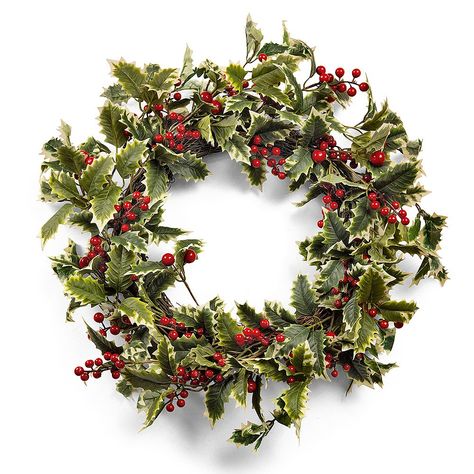 Vine Wreath Christmas, Foliage Wreath Christmas, Fresh Foliage Christmas Wreaths, Holly And Ivy Wreath, Real Foliage Christmas Wreath, Garlands Christmas, Christmas Wreaths Ideas, Fresh Christmas Wreath, Key Decorations