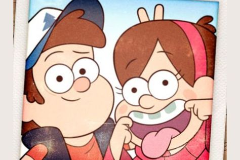 Gravity Falls Painting, Gravity Falls Episodes, Falls Painting, Bro And Sis, Sis Bro, Gravity Falls Dipper, Dipper And Mabel, Cartoon Eyes, Gravity Falls