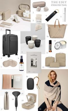 How To Pack For Vacation, Train Outfit Travel, Travel Luggage Aesthetic, Travel Must Haves For Women, Minimalist Travel Packing, Packing Aesthetic, Luxury Travel Essentials, Chic Travel Accessories, Marble Caves