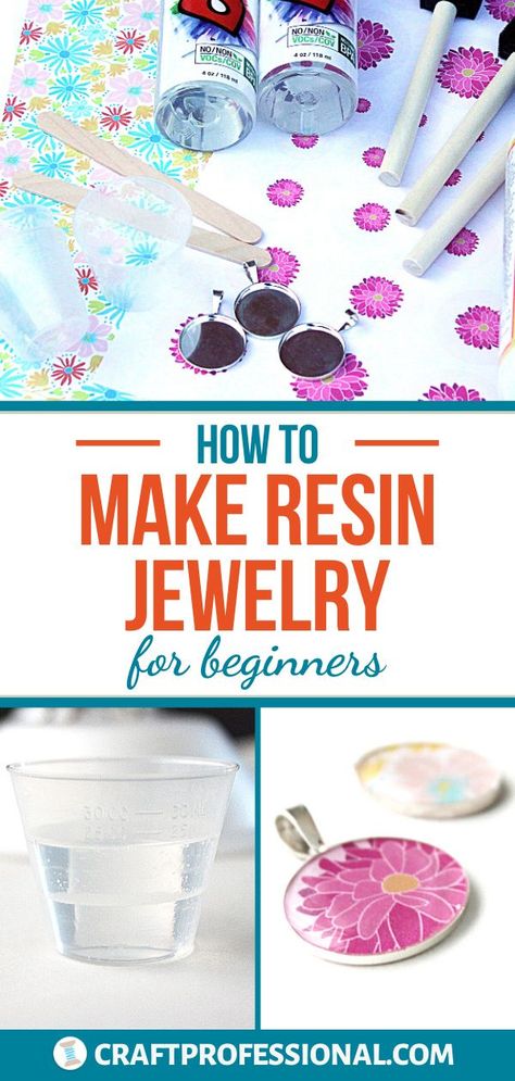 How To Do Resin Jewelry, Resin Pendant Diy How To Make, Resin Pendants Diy, Resin Jewelry Diy How To Make, How To Resin Jewelry, Resin Jewellery Making, Diy Epoxy Jewelry, How To Make Resin Jewelry Tutorials, How To Use Epoxy Resin Tutorials