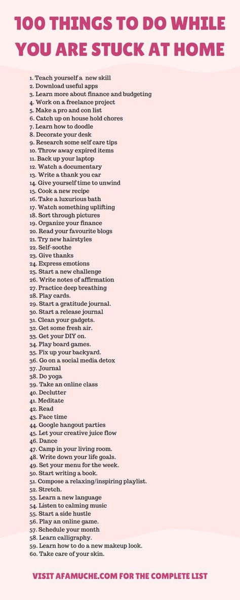 Productive Activities, Keep Yourself Busy, Bored Jar, Bored At Home, 100 Things To Do, What To Do When Bored, Things To Do At Home, Sleepover Things To Do, Productive Things To Do