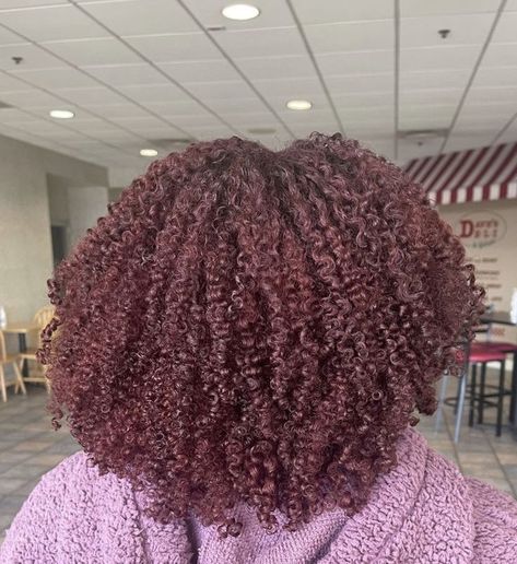 Burgundy Natural Hair, Cherry Red Hair Color, Burgundy Curly Hair, Burgundy Brown Hair, Burgundy Red Hair, Dark Burgundy Hair, Deep Red Hair, Cherry Hair Colors, Red Hair Color Ideas