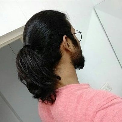 Male Low Ponytail, Mens Ponytail, Guys With Ponytails, Ponytail Men, Men Ponytail, Male Ponytail, Mens Ponytail Hairstyles, Big Ponytail, Long Ponytail Hairstyles