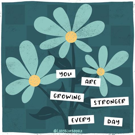 You are strong, you really are.💛 . I’m not feeling particularly strong today but I know every day I try, I get a little bit stronger. Today I gave it my best and I’m proud of myself.☺️ . You are stronger than you know.😘 . #youarestrong #youarestronger #youarestrongerthanyouthink #youarestrongerthanyouknow #keepgoing #keepgrowing #selfgrowth #strength #ladybluebottle Stronger Everyday, Event Quotes, You Are Stronger, Proud Of Myself, Grow Strong, You Are Strong, Stronger Than You, Proud Of Me, I Try