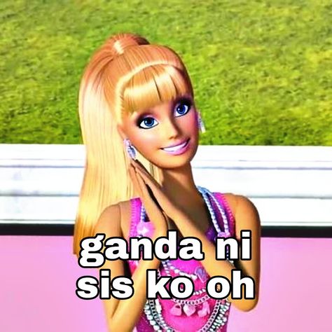 Pogi Mo Naman Memes, Funny Twitter Headers, Barbie Jokes, Memes Tagalog, Funny Text Pictures, Tagalog Quotes Hugot Funny, Filo Memes, Filipino Memes, Self Deprecating Humor