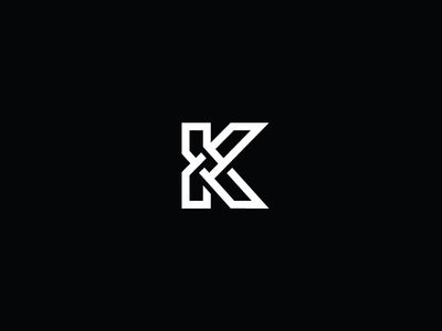 K by George Bokhua Typographie Logo, Logo Typo, Logo Foto, Logo Design Examples, The Letter K, K Logos, Monogram Logo Design, Letter K, Typography Inspiration