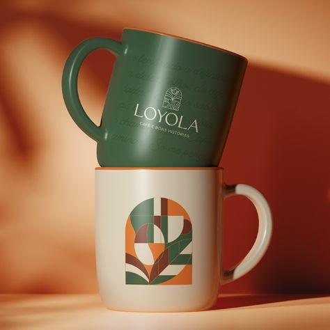 Loyola: Coffee and Good Stories The visual identity of Café Loyola captures the essence of the union between coffee and literature in a cozy and inspiring environment. The brand features an elegant font that reflects the sophistication of gourmet coffee and the charm of books. The logo, with a window-shaped symbol, integrates icons of books and coffee, symbolizing the unique experience of getting lost in the pages of a good story while savoring a perfect cup. With the slogan "Coffee and Good... Gourmet Branding, Books And Coffee, Good Stories, Cafe Branding, Logo With A, Cozy Cafe, Gourmet Coffee, Elegant Font, The Union