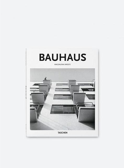 5 Best Design Books To Read In 2018 | OPUMO Magazine Bauhaus Magazine, Best Design Books, Front Cover Designs, Buch Design, Ludwig Mies Van Der Rohe, Bauhaus Art, Walter Gropius, Architecture Books, Architecture Magazines