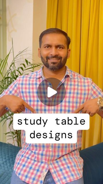 Vipin Rajput | Home interior Expert on Instagram: "Latest study table designs♥️

#study #studytable #studytabledesign #studytabledecor #reels #luxurydesign #affordable #interiors #instadaily #instagood #save #share #noidaextension #trendingreels" Compact Study Table Ideas, Study Table In Bedroom Ideas, Latest Study Table Designs, Bookshelf With Study Table, Foldable Study Table Small Spaces, Modern Study Table In Bedroom, Study Table Designs Modern, Study Table Ideas Modern, Study Table Design Bedroom