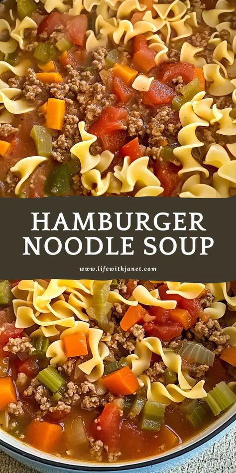 Hamburger Noodle Soup Noodle Beef Soup, Salisbury Hamburger Helper, Hamburger Rice Soup Recipe, Crockpot Hamburger Soup With Noodles, Ground Beef And Noodle Soup Recipes, Easy Soup Recipes Quick Ground Beef, Hamburger Vegetable Soup With Noodles, Hamburg Soup Recipes Ground Beef, Beef Soup Recipes Noodle