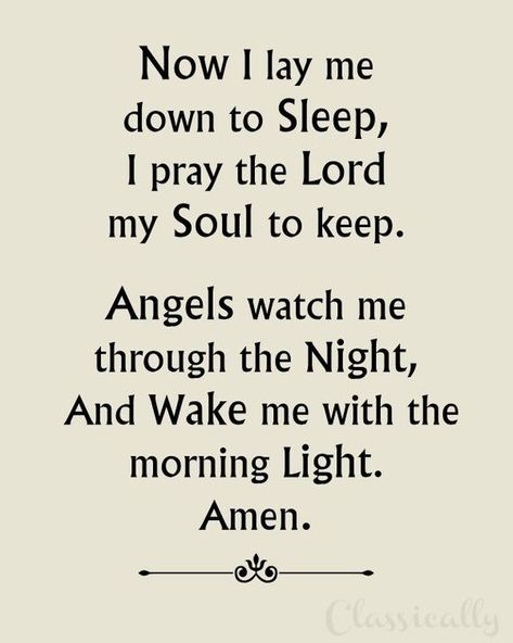 Childrens Bedtime Prayer, Prayer Before Sleep, Growing Faith, Childrens Prayer, Good Night Prayer Quotes, Prayer For My Children, Quotes Dream, Bedtime Prayer, Angel Prayers