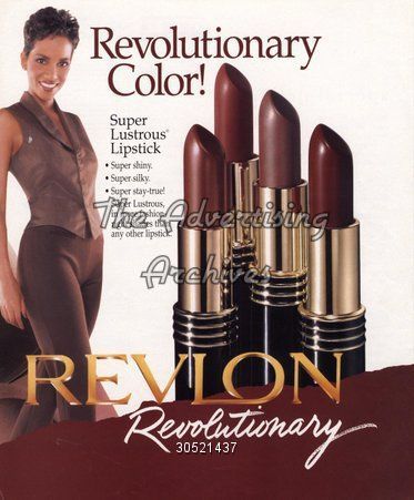 Revlon Cosmetics, Lipstick Ad, Vintage Makeup Ads, Revlon Lip, Advertising Archives, Magazine Advert, Makeup Ads, 90s Makeup, Retro Makeup